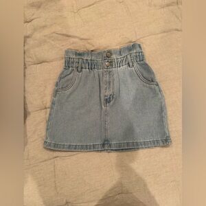 PacSun Denim Blue Mini Skirt